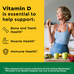 Nature Made Vitamin D3 2000 IU (50 mcg), 220 Vitamin D Tablets | Vitamin D Supplement for Immune, Bone, Teeth and Muscle Health Support, 220 Day Supply