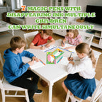 Magic Grooved Writing Practice for Kids, Reusable Grooved Workbook