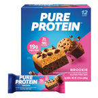 Buy now Pure Protein Chocolate Peanut Caramel Protein Bars â€“ 20g Protein, 3g Sugar, 190 Calories (12 count) Low Sugar* High Protein Snack - Gluten Free - Perfect for a Healthy Snack at indiglob india
