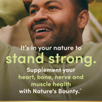 Buy now Nature's Bounty Magnesium 400 mg Softgel, Whole Body Support, Magnesium Supplements for Men and Women, Heart, Nerve & Bone Health, 75 Softgels (Pack of 1) at indiglob india