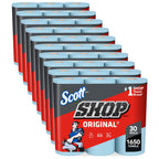Scott Shop Towels Original, 55 Towels/Roll, 30 Rolls/Case
