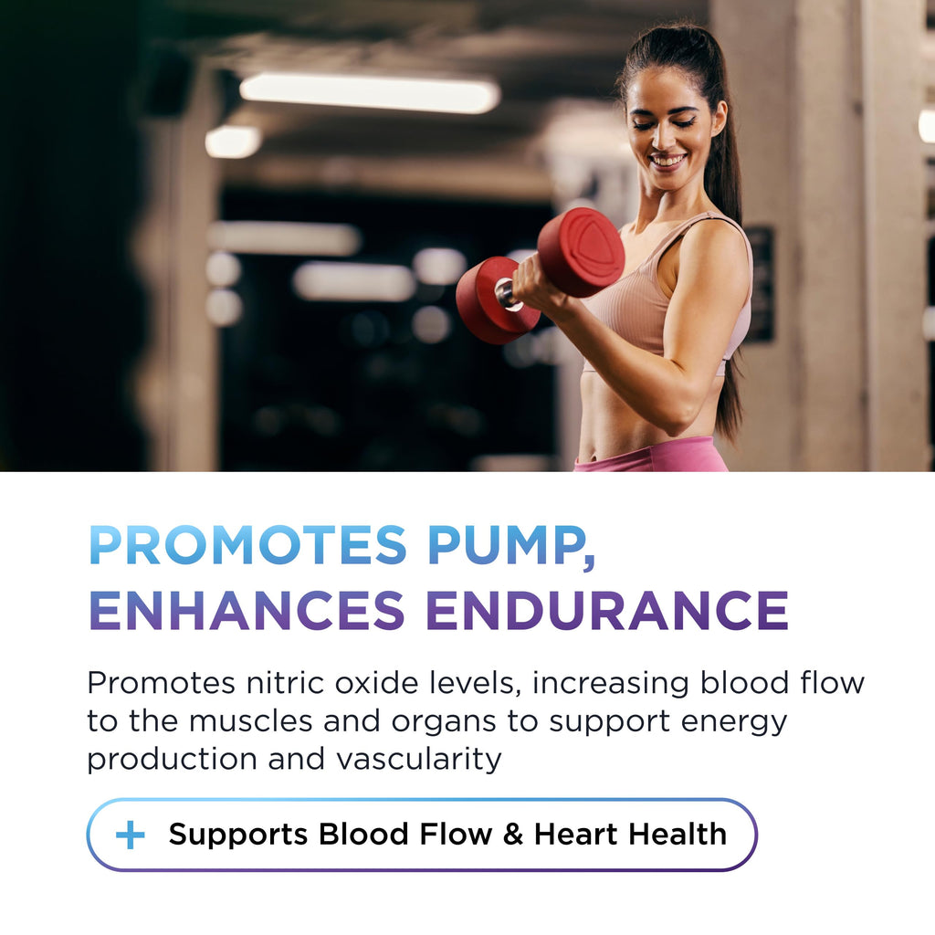 Dr. Emil's L-Arginine & L-Citrulline Malate, Nitric Oxide Boost, 90 Tablets | High-Dose Formula to Support Healthy Blood Flow, Circulation, Endurance, and Intense Workout Pump Support, L Citruline Malate
