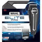 Buy now Wahl USA Elite Pro High-Performance Corded Home Haircut & Grooming Kit for Men Æ’?? Electric Hair Clipper Æ’?? Model 79602M at indiglob india