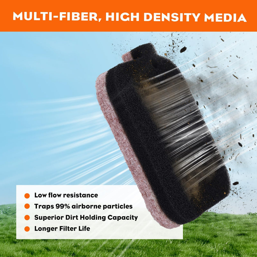 Hipa BG55 BG85 Air Filter Replacement for STHIL BG 55 85 BG45 BG46 BG65 BR45 BR45C SH55 SH85 Leaf Blower Parts 4229-120-1800 with Fuel Primer Bulb Spark Plug Tune Up Kit