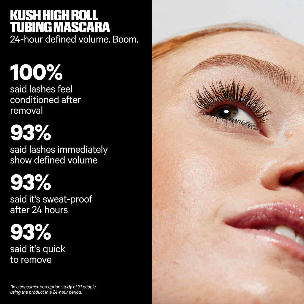 Buy now Milk Makeup KUSH High Roll Tubing Mascara Æ’?? Longwear Mascara for Natural Volume, Length + Definition Æ’?? Water-Resistant, Smudge-Proof + Flake-Free Up to 24 Hours Æ’?? 0.3 oz at indiglob india