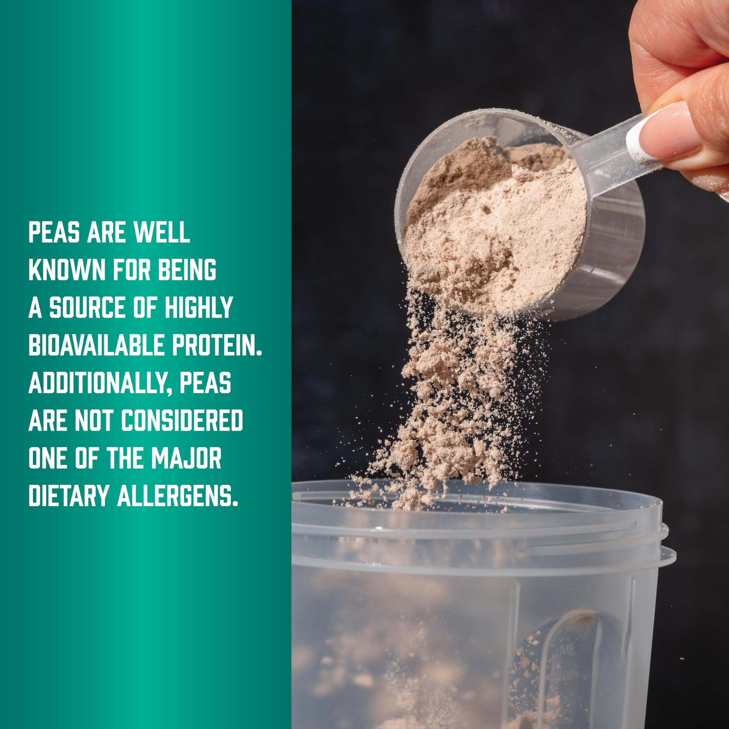 Buy now NOW Foods Sports Nutrition, Pea Protein 24 g, Easily Digested, Creamy Chocolate Powder, 2-Pound at indiglob india
