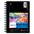 Canson Artist Series Mixed Media Paper, Wirebound Pad, 5.5x8.5 inches, 30 Sheets (138lb/224g) - Artist Paper for Adults and Students - Watercolor, Gouache, Graphite, Ink, Pencil, Marker