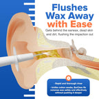 Buy now EarClear Rx Complete Ear Wax Removal & Cleaning Kit â€“ Safe, Gentle, Doctor-Recommended Ear Cleaning & Ear Wax Removal Kit for Adults & Kids â€“ Includes Bottle Washer, Basin & 20 Rigid & Flexible Tips at indiglob india