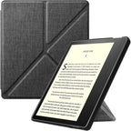 Buy now Fintie Origami Case for 7" Kindle Oasis (10th/9th Generation, 2019/2017 Release) - Slim Fit Stand Cover Support Hands Free Reading with Auto Wake Sleep, Denim Charcoal at indiglob india