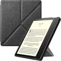 Buy now Fintie Origami Case for 7" Kindle Oasis (10th/9th Generation, 2019/2017 Release) - Slim Fit Stand Cover Support Hands Free Reading with Auto Wake Sleep, Denim Charcoal denim charcoal at indiglob india