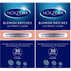 Noxzema Hydrocolloid Pimple Patches with Niacinamide & Tea Tree Extract, Acne Treatment for Face Blemishes, Absorbs Oil & Reduces Breakouts, Dermatologist Tested, 30 Count