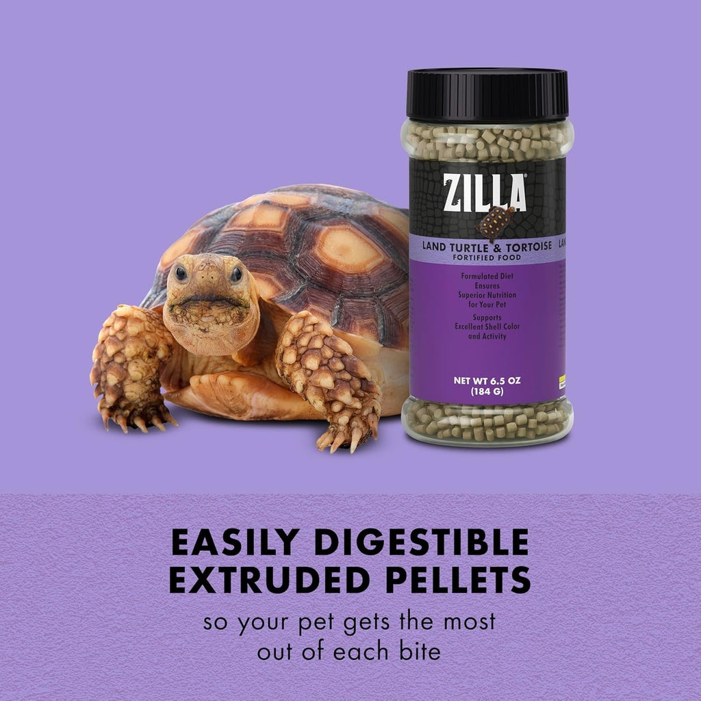 Buy now Zilla Land Turtle and Tortoise Extruded Food Pellets 6.5 Ounces at indiglob india
