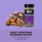 Buy now Zilla Land Turtle and Tortoise Extruded Food Pellets 6.5 Ounces at indiglob india