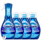 Buy now Dawn Powerwash Spray, Dish Soap, Dishwashing Liquid, Cleaning Supplies, Fresh, 1 Starter Kit + 1 Refill, 32 Fl Oz at indiglob india