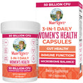 MARYRUTH'S 3-in-1 Daily Health Probiotics + Postbiotics for Women | Hormone Support & Gut Health Supplement for Women | Women’s Probiotic Supports Vaginal Health | 50 Billion CFU | Vegan | 30 ct