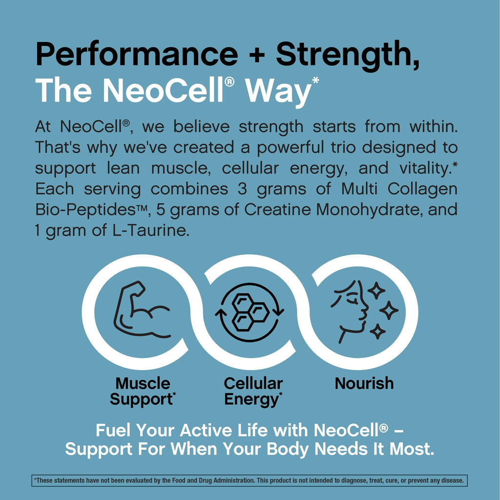NeoCell Creatine Monohydrate Powder | 30 Servings