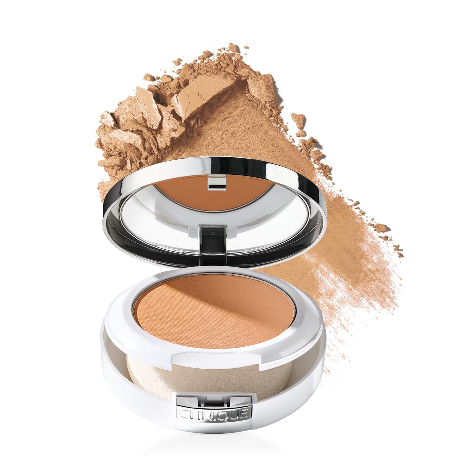 Buy now Clinique Beyond Perfecting Powder Lightweight Full Coverage Foundation + Concealer For Dry Combination to Oily Skin Types AI Honey 11 at indiglob india