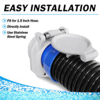 W400BWHP Free Rotating Vacuum Lock Replacement for Hayward Suction Cleaner