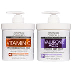 Buy now Advanced Clinicals Vitamin C Cream Visibly Brightening Body Lotion | Vitamin C Moisturizer Skin Care Body Cream For Women & Men Helps Visibly Improve Look Of Dark Spots & Uneven Skin Tone, 2-Pack at indiglob india