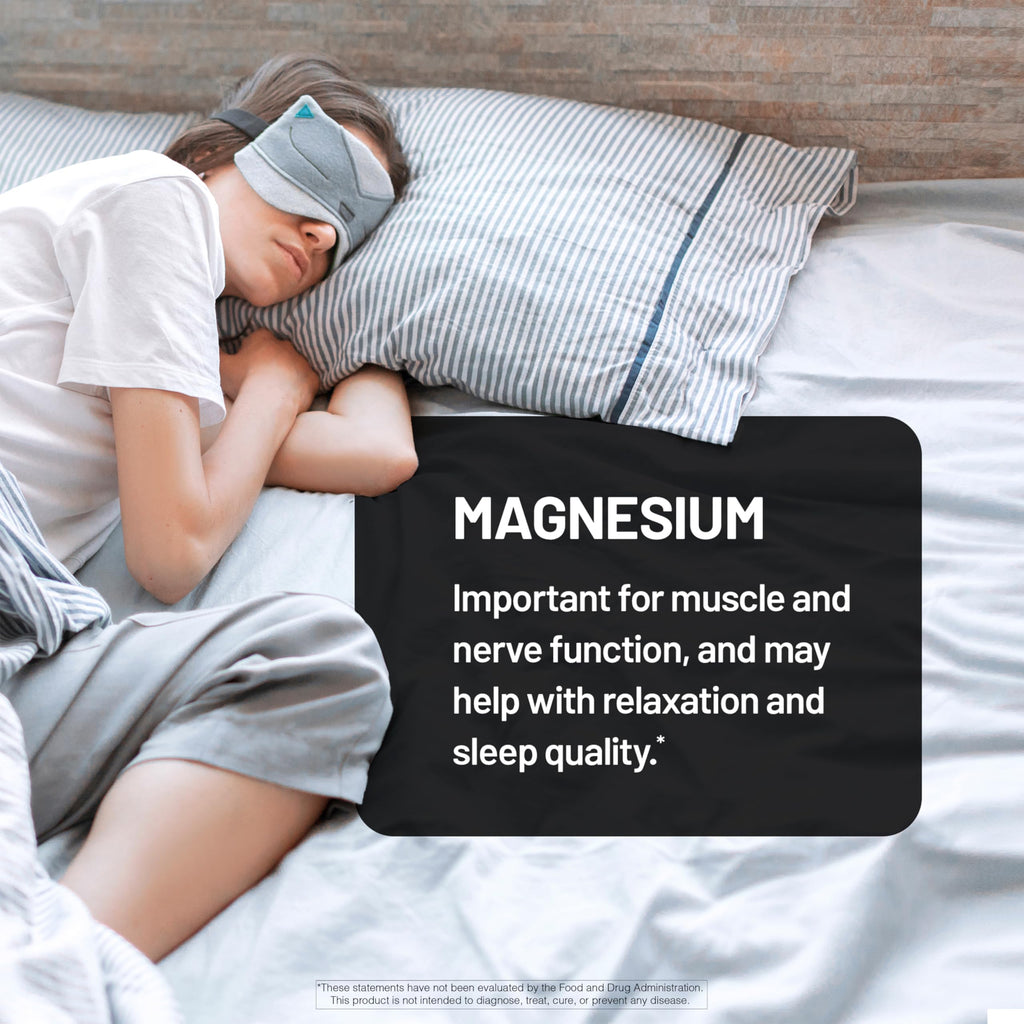 NatureWise Magnesium Glycinate 625 mg - High Absorption Chelated Magnesium Glycinate for Sleep, Relaxation, Muscle & Bones* - Gentle on Stomach, Vegan, Non-GMO - 30 Capsules[30-Day Supply]