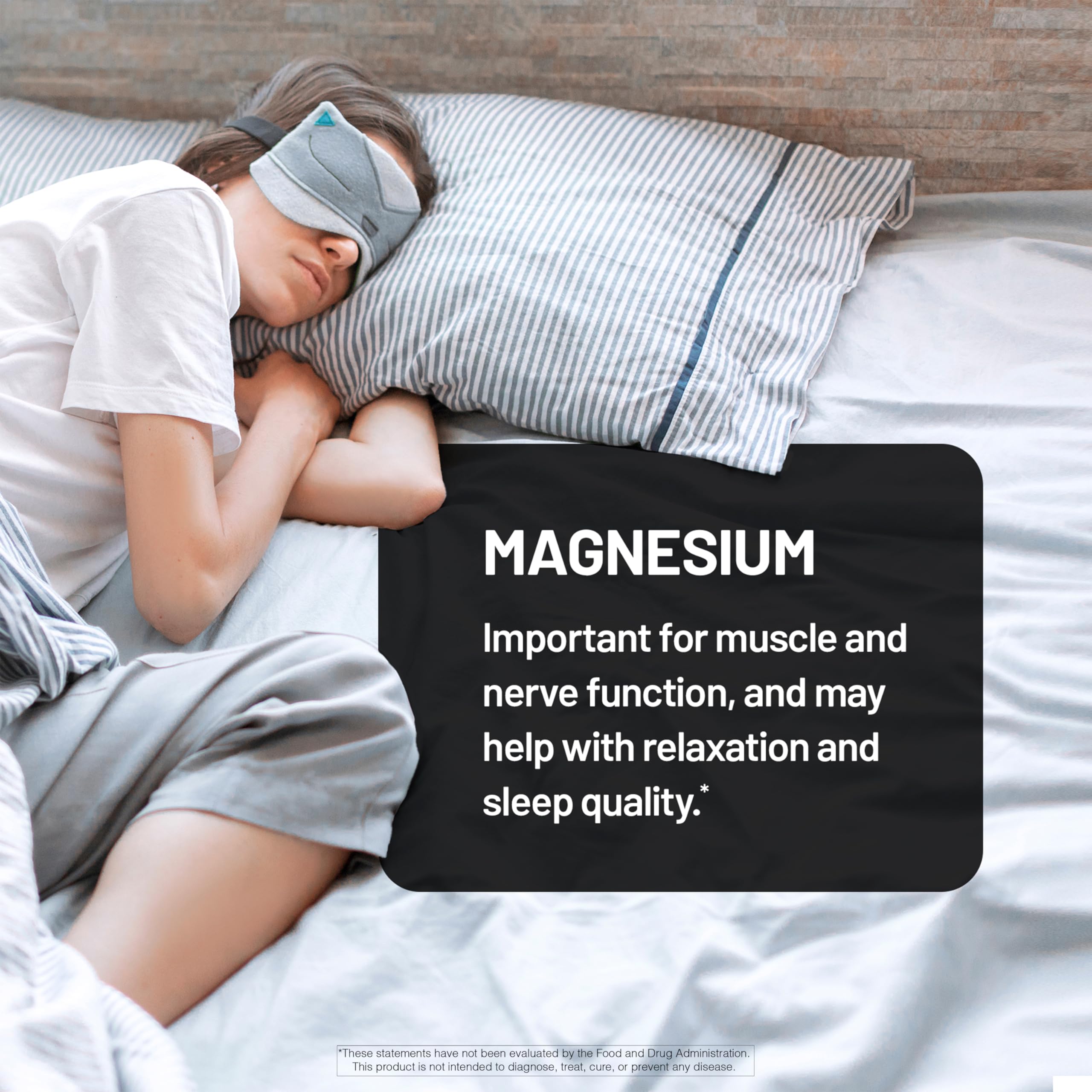 NatureWise Magnesium Glycinate 625 mg - High Absorption Chelated Magnesium Glycinate for Sleep, Relaxation, Muscle & Bones* - Gentle on Stomach, Vegan, Non-GMO - 30 Capsules[30-Day Supply]