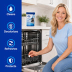 Earth Breeze Dishwasher Cleaner Tablets 4-in-1 Fragrance Free