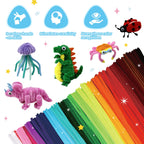 1200 Pcs Chenille Pipe Cleaners for Crafts – 24 Assorted Colors Fuzzy Sticks, DIY Art Supplies for Kids, Classroom Projects & Decorations