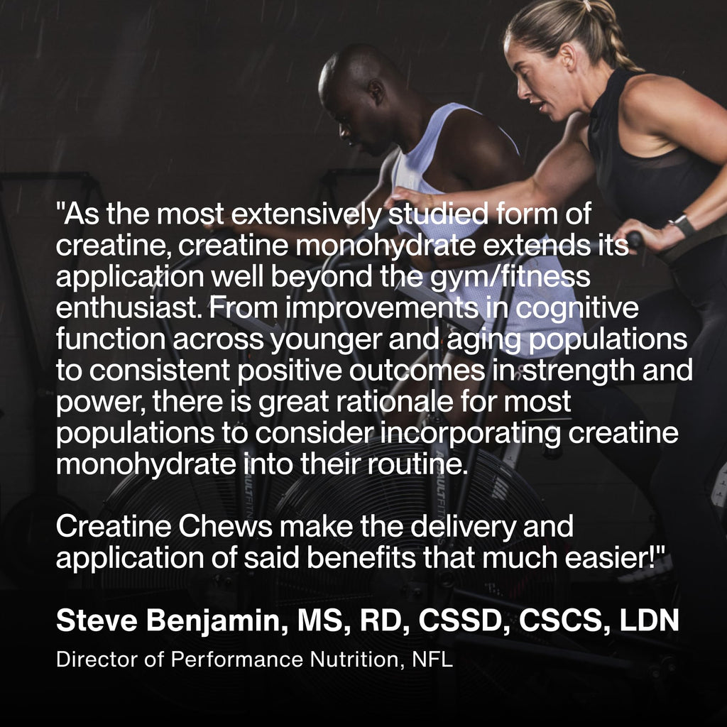 Momentous Creatine Monohydrate Chews, 5g per Serving, Lemon Lime | Supports Lean Muscle, Strength, & Recovery, Chewable Tablets, NSF Certified for Sport, Non-GMO & Gluten-Free (30 Servings)