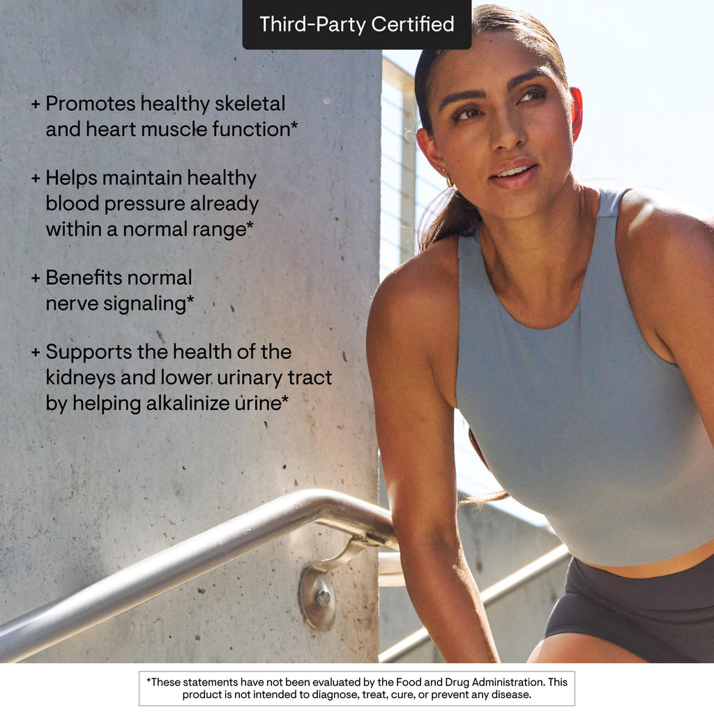THORNE - Potassium Citrate - Essential Electrolyte Supplement for Muscle Function, Heart Health, Nerve Function & Urinary Tract Health Support* - Third-Party Certified - Gluten-Free - 90 Capsules