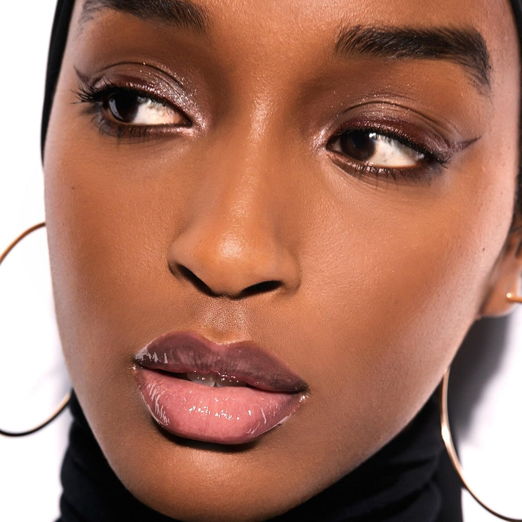 Buy now Gloss Bomb Heat Universal Lip Luminizer Plus Plumper - 02 Fussy Heat by Fenty Beauty for Women - 0.3 oz Lip Gloss at indiglob india