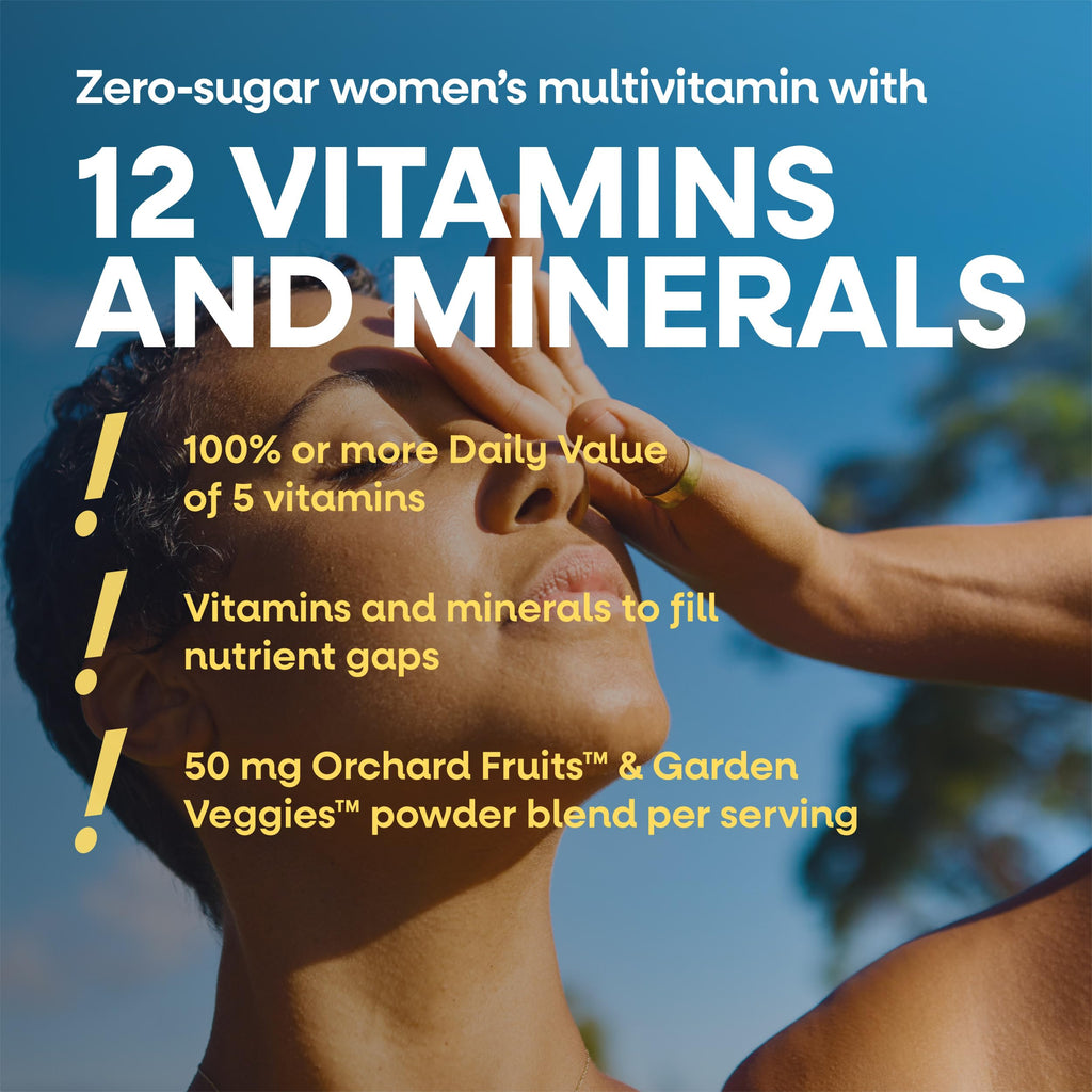 Nature's Way Alive! Zero Sugar Women's Gummy Multivitamin, 80 ct