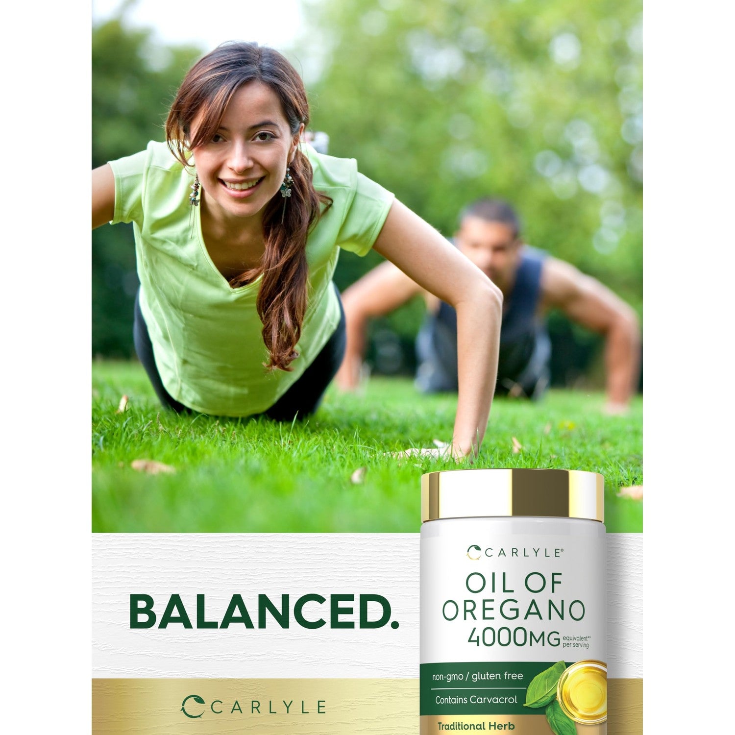 Carlyle Oregano Oil Supplement | 150 Softgel Capsules | Contains Carvacrol | Non-GMO & Gluten Free Formula
