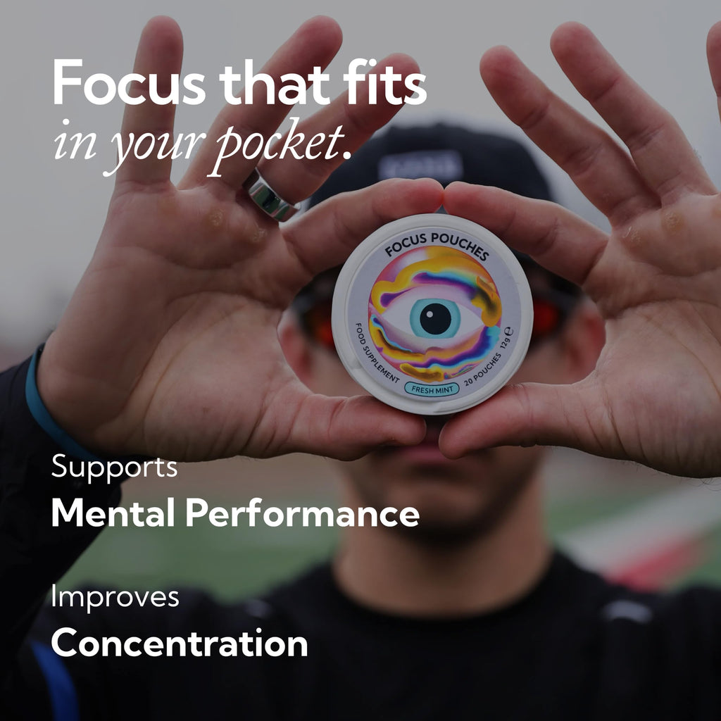 Neutonic Nootropic Focus Pouches | Fresh Mint | 5 Pack, 100 Pouches Total