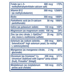 Life Extension One-Per-Day Multivitamin – Packed with Over 25 Vitamins, Minerals & Plant Extracts, Quercetin, 5-MTHF Folate & More – 1-Daily, Non-GMO, Gluten-Free – 60 Tablets