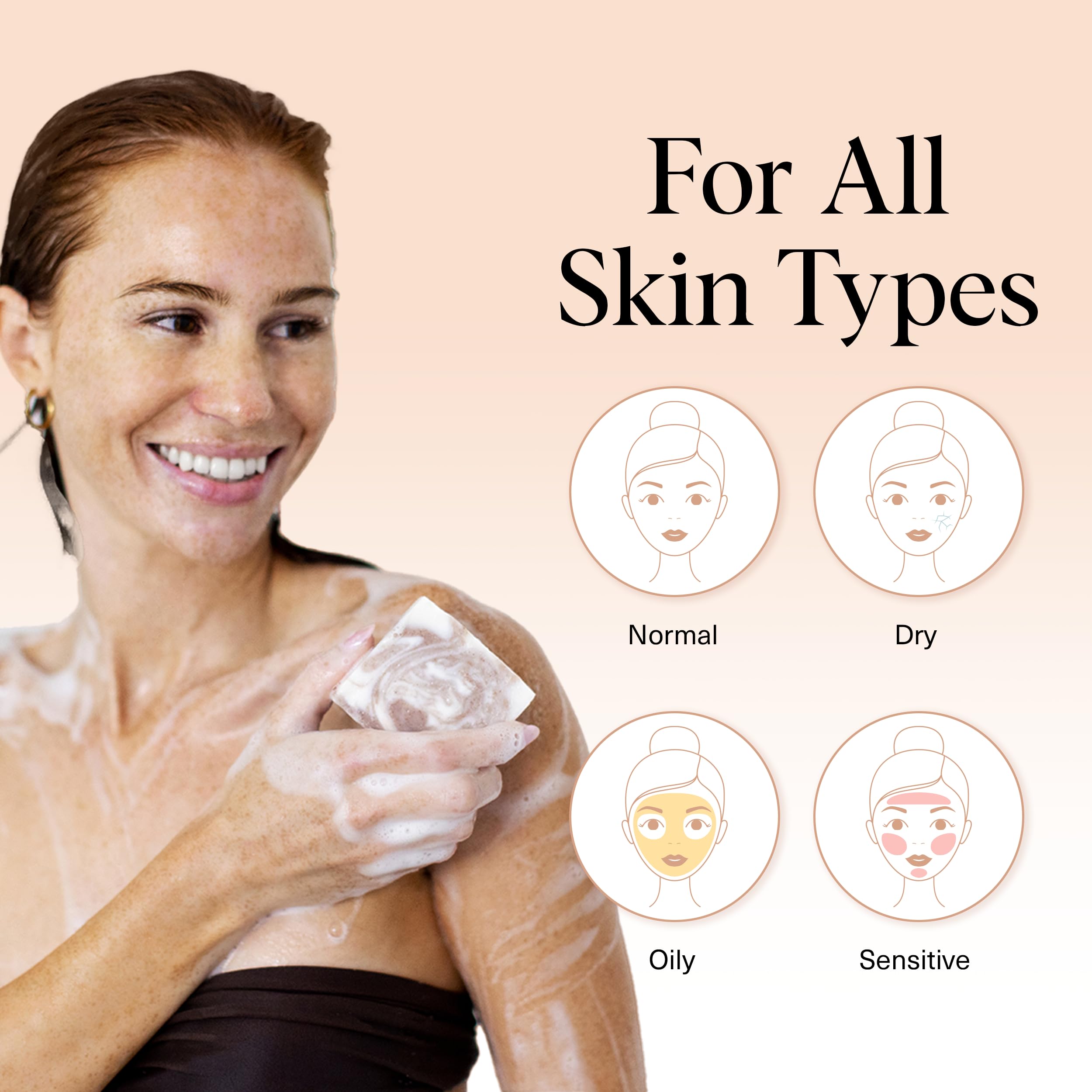 Buy now Kitsch Shea Butter Exfoliating Body Wash Bar â€“ Moisturizing Bar Soap & Gentle Soap Bar with Plant-Based Exfoliants â€“ Hydrates, Softens & Soothes Skin â€“ Paraben, Silicone & Sulfate-Free - 4 oz at indiglob india