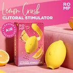 ROMP Lemon Vibrator Womens Sex Toy, 10 Mode Suction Clitoral Massager
