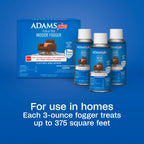 ADAMS Plus Flea & Tick Indoor Fogger, 3 x 3 oz Cans