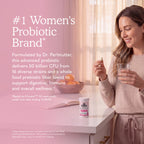Garden of Life Once Daily Dr. Formulated Probiotics for Women 50 Billion CFU 16 Probiotic Strains with Organic Prebiotics for Digestive, Vaginal & Immune Health, Dairy Free, Shelf Stable 30 Capsules