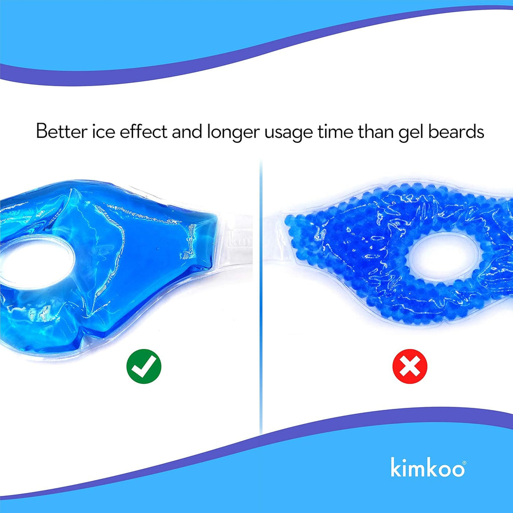 Buy now Gel Eye Mask Cold Pads&Cool Compress for Puffy Eyes and Dry Eye,Cooling Eye Ice Masks Gel Blue*1 at indiglob india