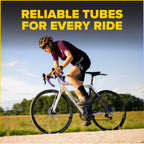 Ultraverse 700x35-43c Bike Inner Tube, 37mm Schrader Valve, 2 Pack
