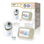 Buy now Infant Optics DXR-8 480p Video Baby Monitor, Non-WiFi Hack-Proof FHSS Connection, Interchangeable Lenses, Pan Tilt Zoom, LED Sound Bar, Night Vision, and Two-way Talk, low battery at indiglob india