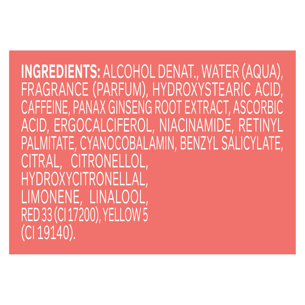 OLLY Bright Body Mist with Caffeine & Vitamin C- Juicy Citrus Scent, 5 oz