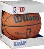Buy now Wilson NBA Official Game Basketball - Brown, Size 7-29.5" at indiglob india
