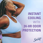 Secret Cooling Aluminum Free Whole Body Deodorant Mist for Women, 24hr Odor Protection, Instant Cooling Relief, Soothes & Revitalizes Skin, PH Balanced Formula, Relaxing Lavender Scent, 5.2 fl oz