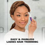 Buy now Wahl Clean & Confident Female Battery Pen Trimmer with Rinseable Blades for Eyebrows, Facial Hair, & Light Grooming- Hygienic Grooming & Easy Cleaning with Battery Included - Model 5640-100 at indiglob india
