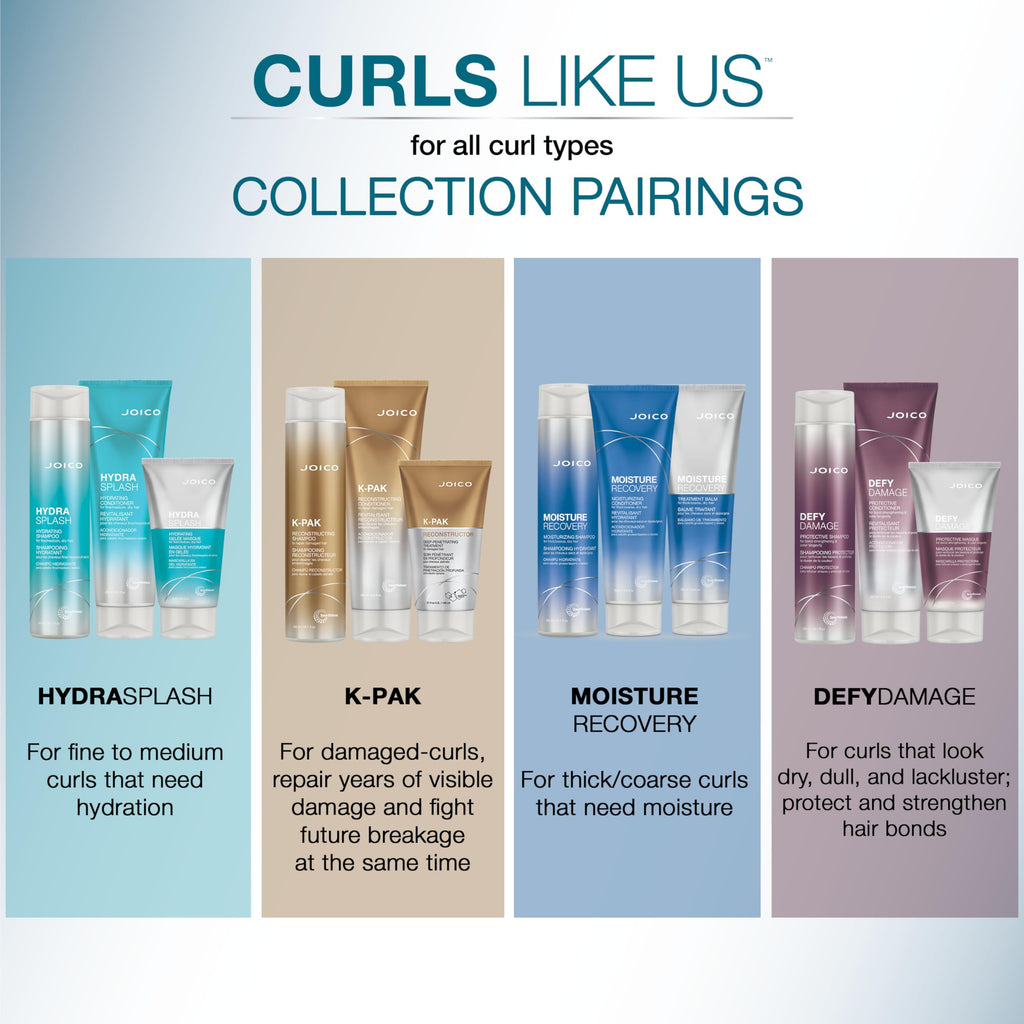 Joico Curls Like Us Define & Seal Curl Defining Gelee | Seal Moisture | 8.5 Fl Oz