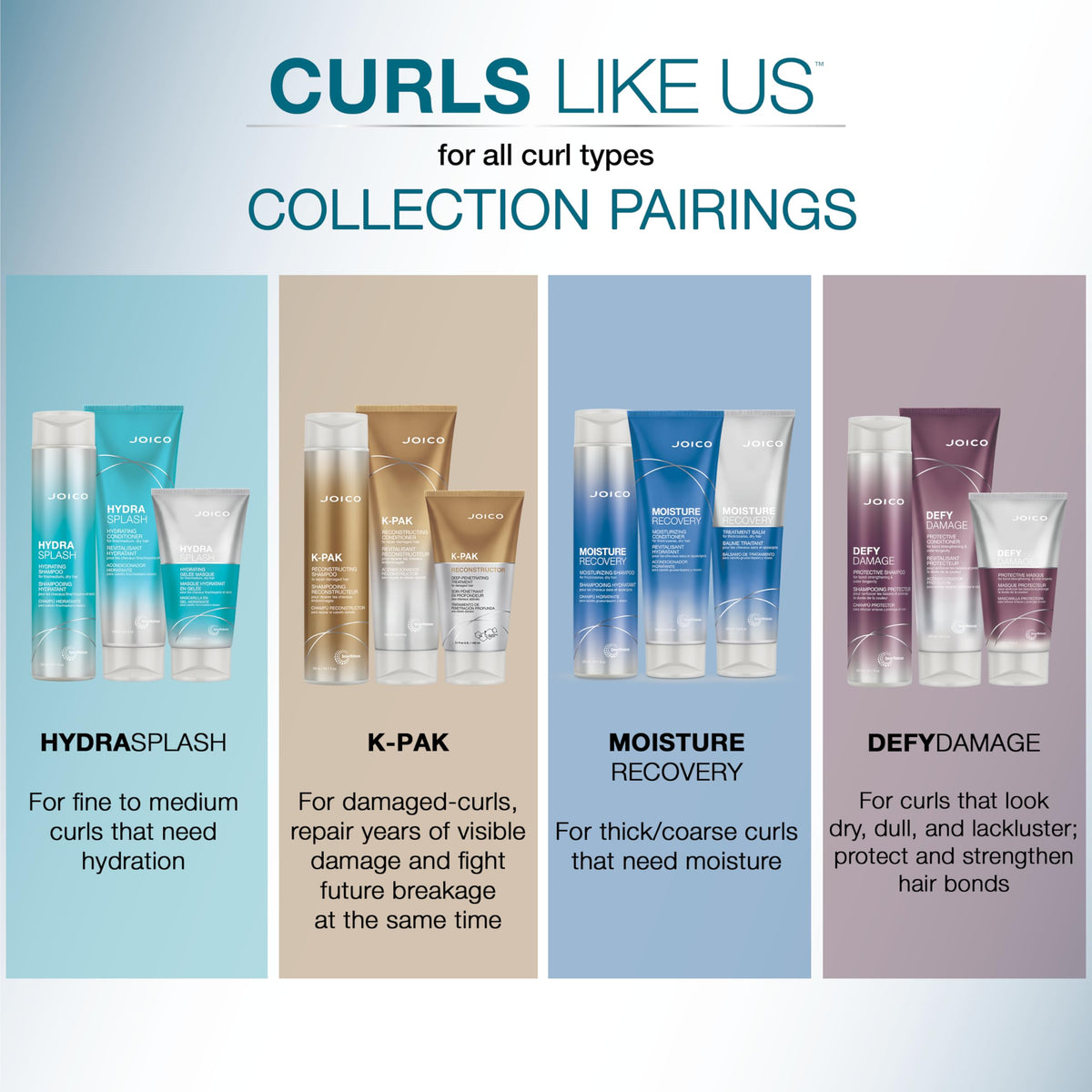 Joico Curls Like Us Define & Seal Curl Defining Gelee | Seal Moisture | 8.5 Fl Oz