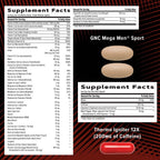 Buy now GNC AMP MenÆ’??s Ripped Vitapak Program, 4 in 1 Product Vitamin Pack, Metabolism & Lean Muscle Tone, Burn Calories, Water Shedding, Adult Multivitamin, Caffeine, CLA, Proven Ingredients, 30-Day Supply at indiglob india