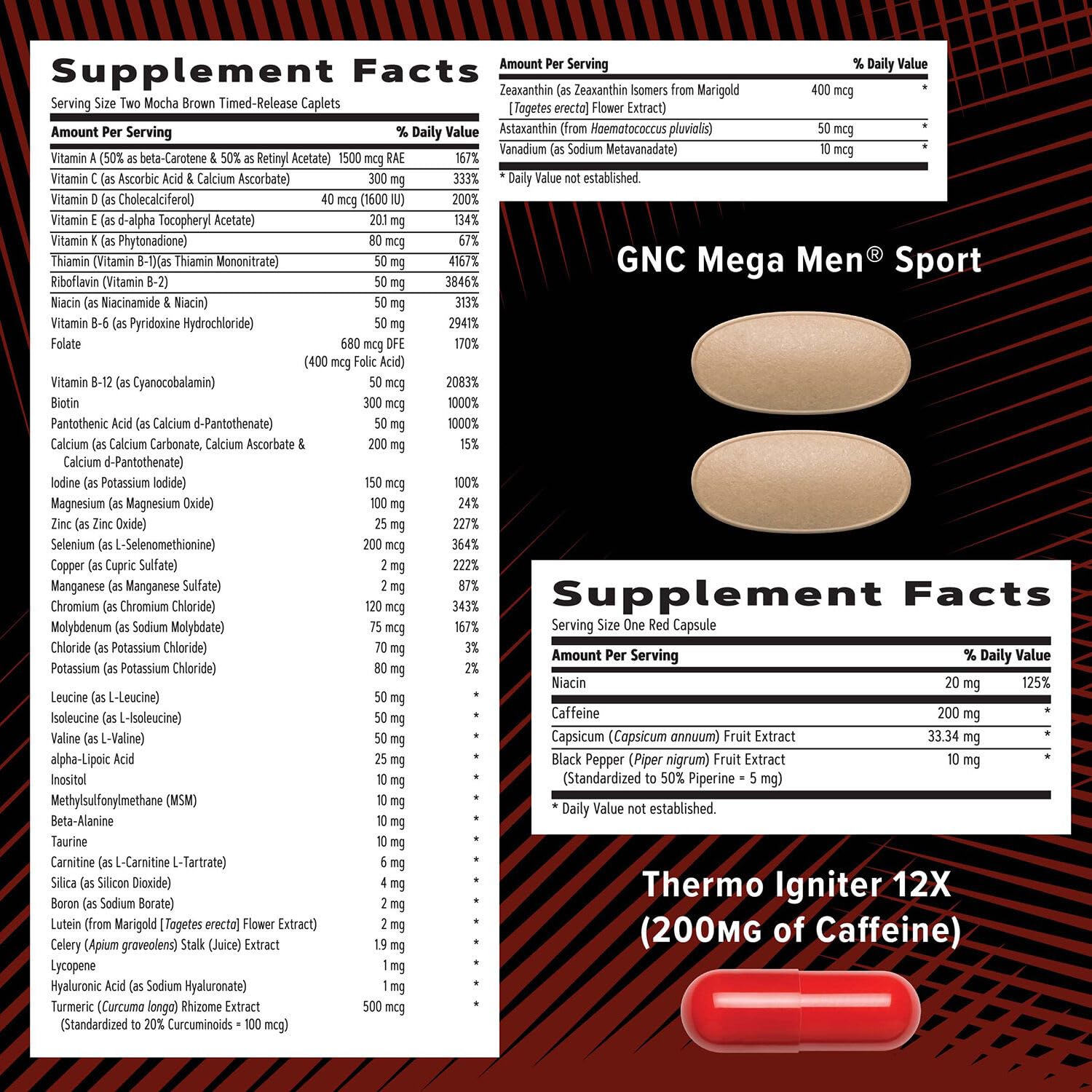 Buy now GNC AMP MenÆ’??s Ripped Vitapak Program, 4 in 1 Product Vitamin Pack, Metabolism & Lean Muscle Tone, Burn Calories, Water Shedding, Adult Multivitamin, Caffeine, CLA, Proven Ingredients, 30-Day Supply at indiglob india