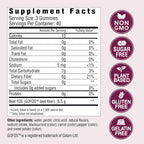 Country Farms Fiber Care Prebiotic Gummies, 6g of Fiber Per Serving, GLP-1 Booster, FOS from Beets, Digestive Health and Bloat, Supports Regularity, Mixed Fruit Flavor, 120 Gummies, 40 Servings